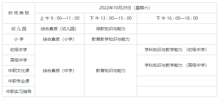 陕西教师资格笔试地点