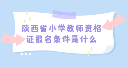 小学教师资格证