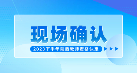 教师资格认定现场确认